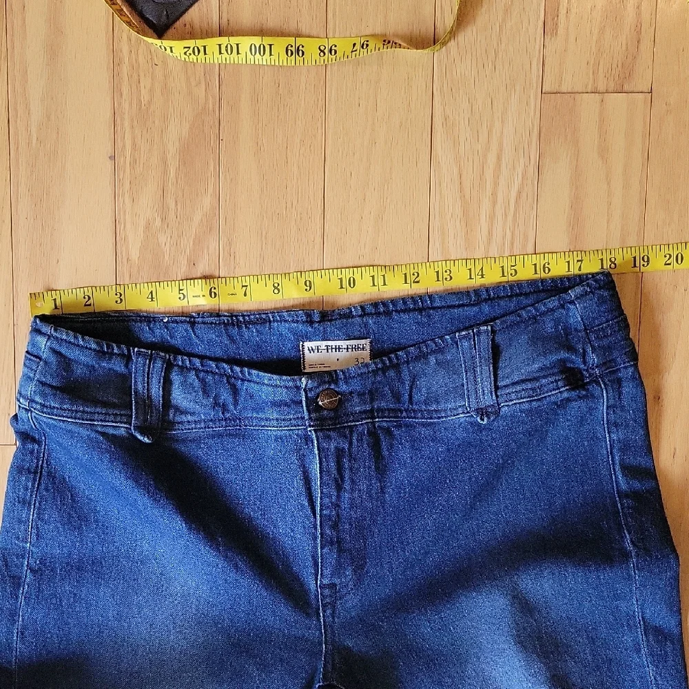 Free People We The Free Stillwater Low Rise Slim Flare Jean With Slits